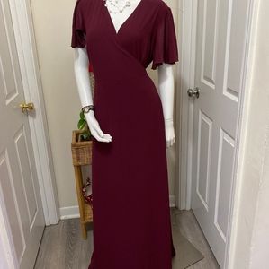 Show me your MUMU Merlot dress